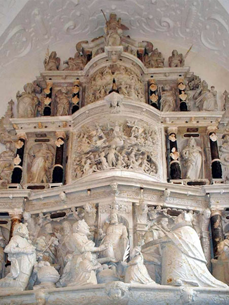 Bünau-Epitaph in der Stadtkirche Lauenstein - Foto: Katrin Küttner