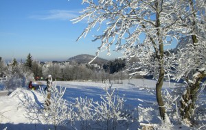 Geisingberg im Winter, Winterurlaub in Geising