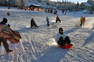 Rodelspaß in Altenberg