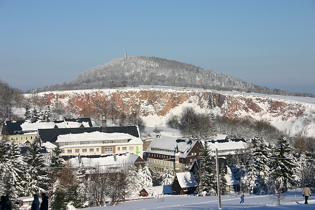 Winterblick zum Geisingberg