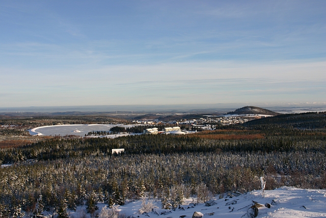 Winterausblick vom Kahleberg