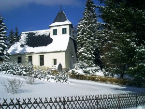 kirche winter