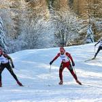 Biathlon-Wettkampfstrecke
