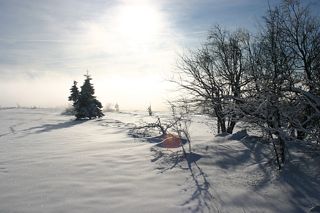 Winteridyll im Erzgebirge