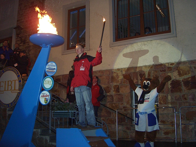 Die WM-Flamme wird in Altenberg entzündet